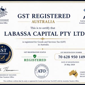 GST Registered — Australia