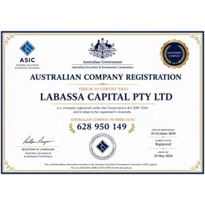 Australian Company Registration — ACN 628 950 149