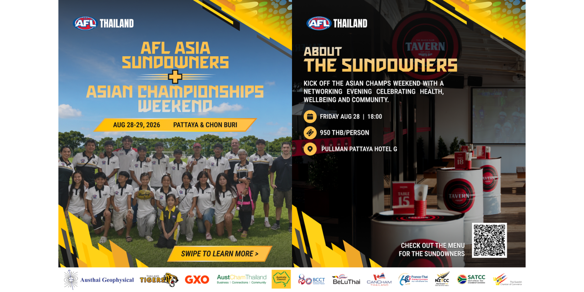 28 AUG - AFL Asia Sundowners